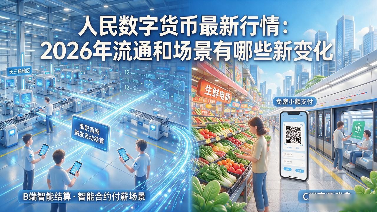 数字人民币流通规模_人民数字货币最新行情_数字人民币场景落地