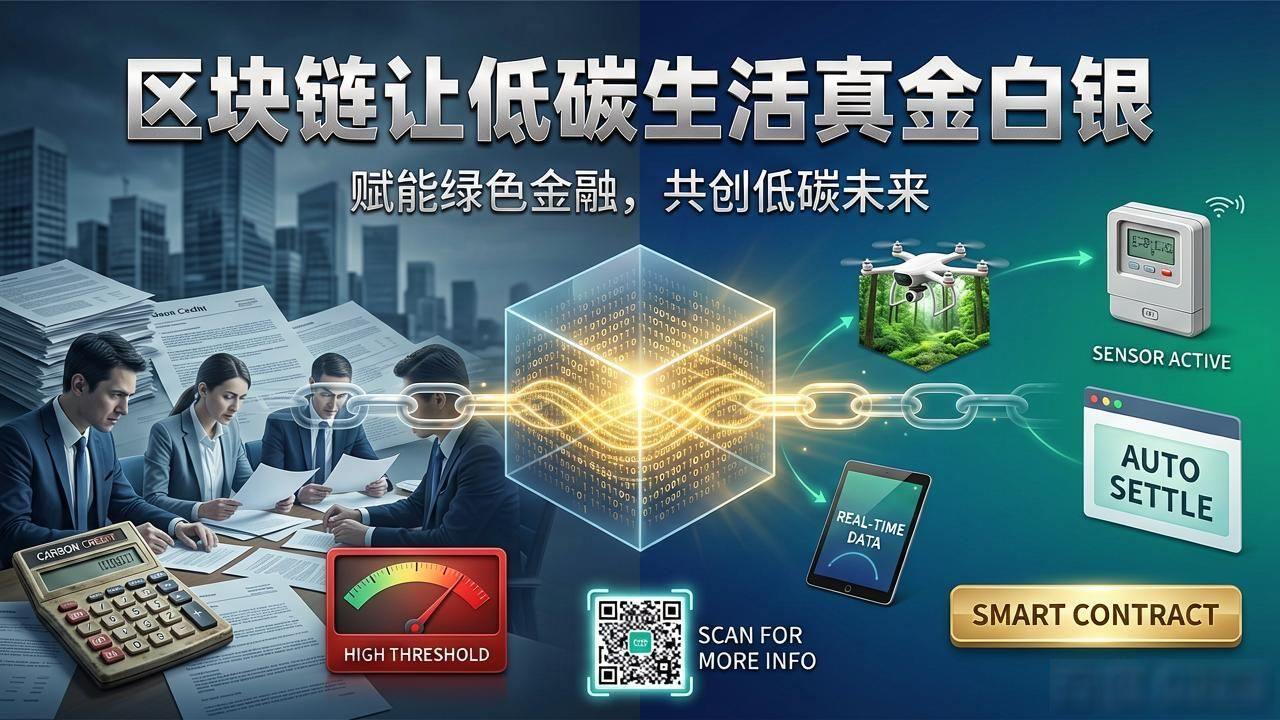 环保区块链碳积分_智能合约绿色信用分_低碳生活区块链