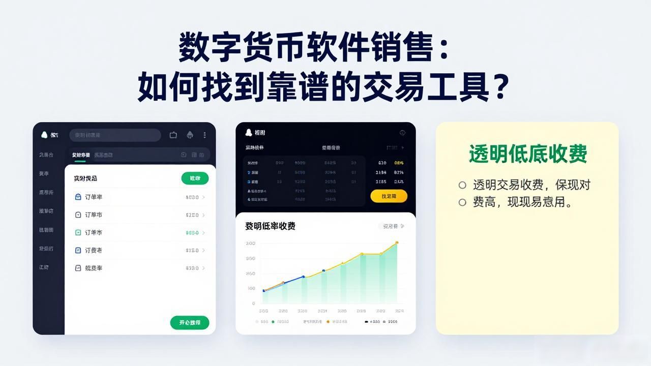 数字货币软件销售_稳定低费安全数字货币软件推荐_数字货币交易平台选择标准