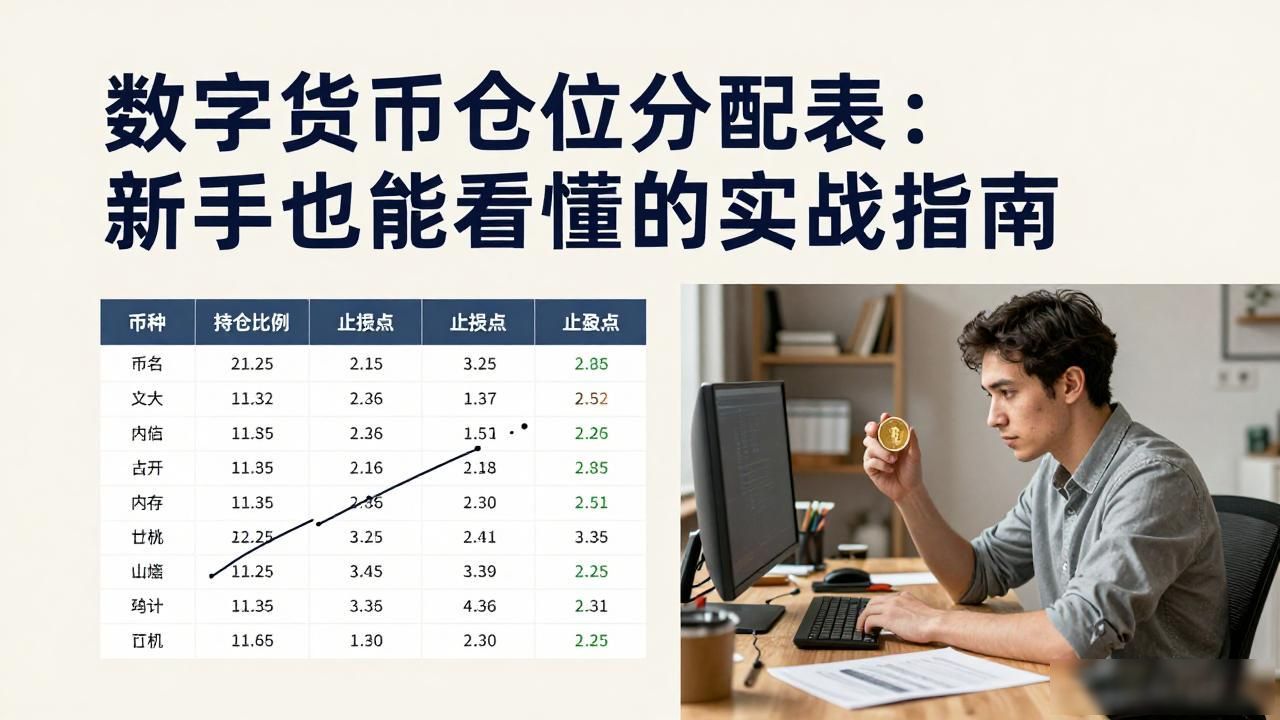 数字货币仓位分配表_数字货币核心资产配置_数字货币投资仓位管理