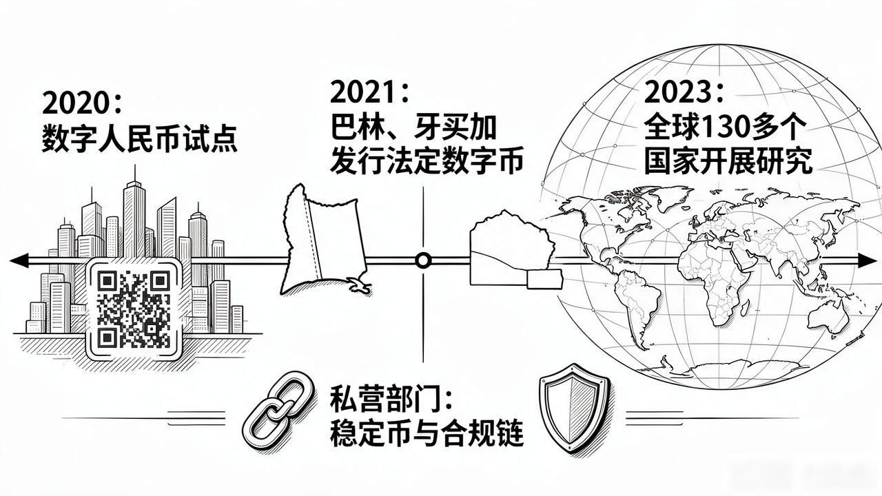 央行数字货币试点进展及跨境结算应用_数字货币发展史演讲_数字货币发展史与信任机制重构