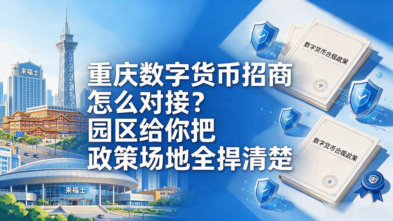 数字货币试点 政策扶持_重庆数字货币招商_数字经济园区招商 重庆